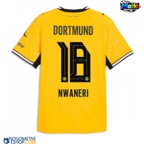 Moški Nogometni dresi Borussia Dortmund Ethan Nwaneri #18 Domači 2026-27 Kratek Rokav